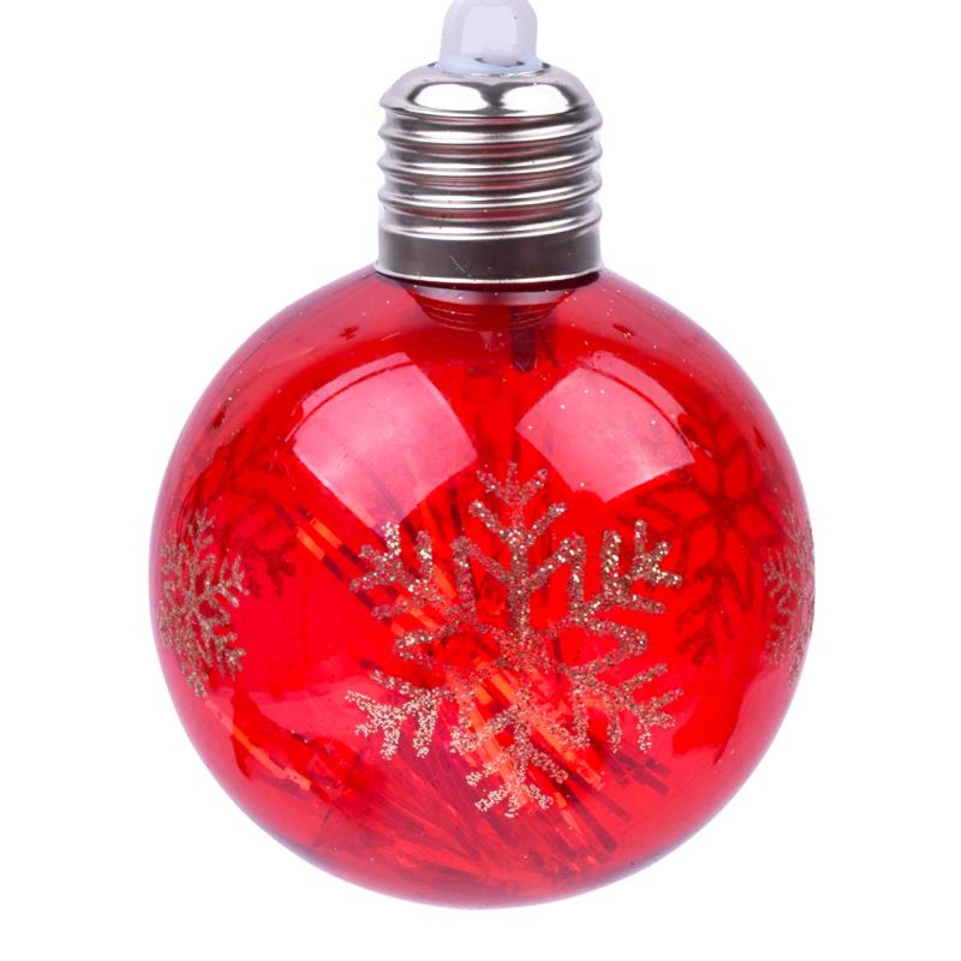 BOLA NATAL 8CM C/LUZ 2588-009 CX240 BOLA NATAL 8CM C/LUZ 2588-009 CX240