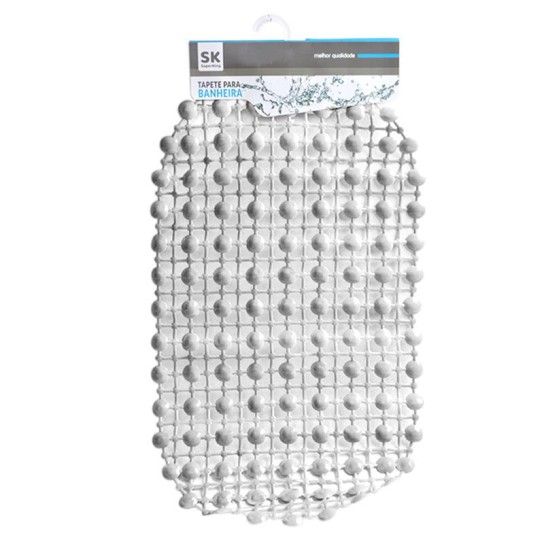 TAPETE BANHEIRA 34x64CM 1460-006-03 CX60 TAPETE BANHEIRA 34x64CM 1460-006-03 CX60