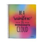 CADERNO ESPIRAL A4 PP 80F THINK COLOR P CADERNO ESPIRAL A4 PP 80F THINK COLOR P