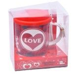 SET CANECA E COLHER 8,5X9 2645-104-02 CX72