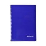 CADERNO ESP A4 80F QUADR.BLUECO
