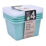 CAIXA TAPERFRESH 1L 4UN 26702