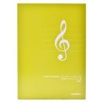 ESCOLA CADERNO MUSICA A4 20FLS