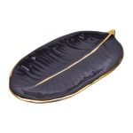 PRATO DECORATIVO FOLHA 2574-501 CX72