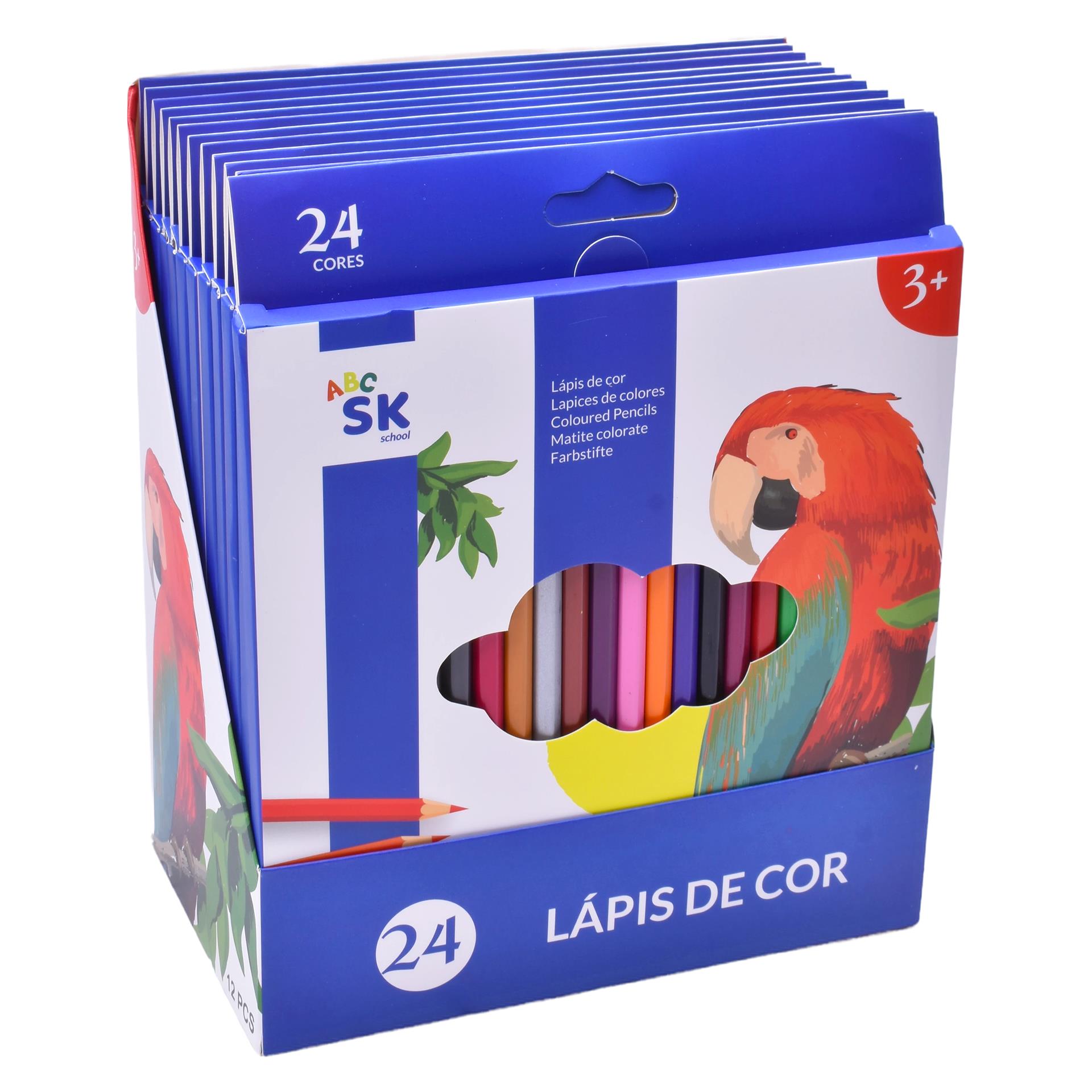 LAPIS DE COR 24UN 1698-100-24 CX120 LAPIS DE COR 24UN 1698-100-24 CX120
