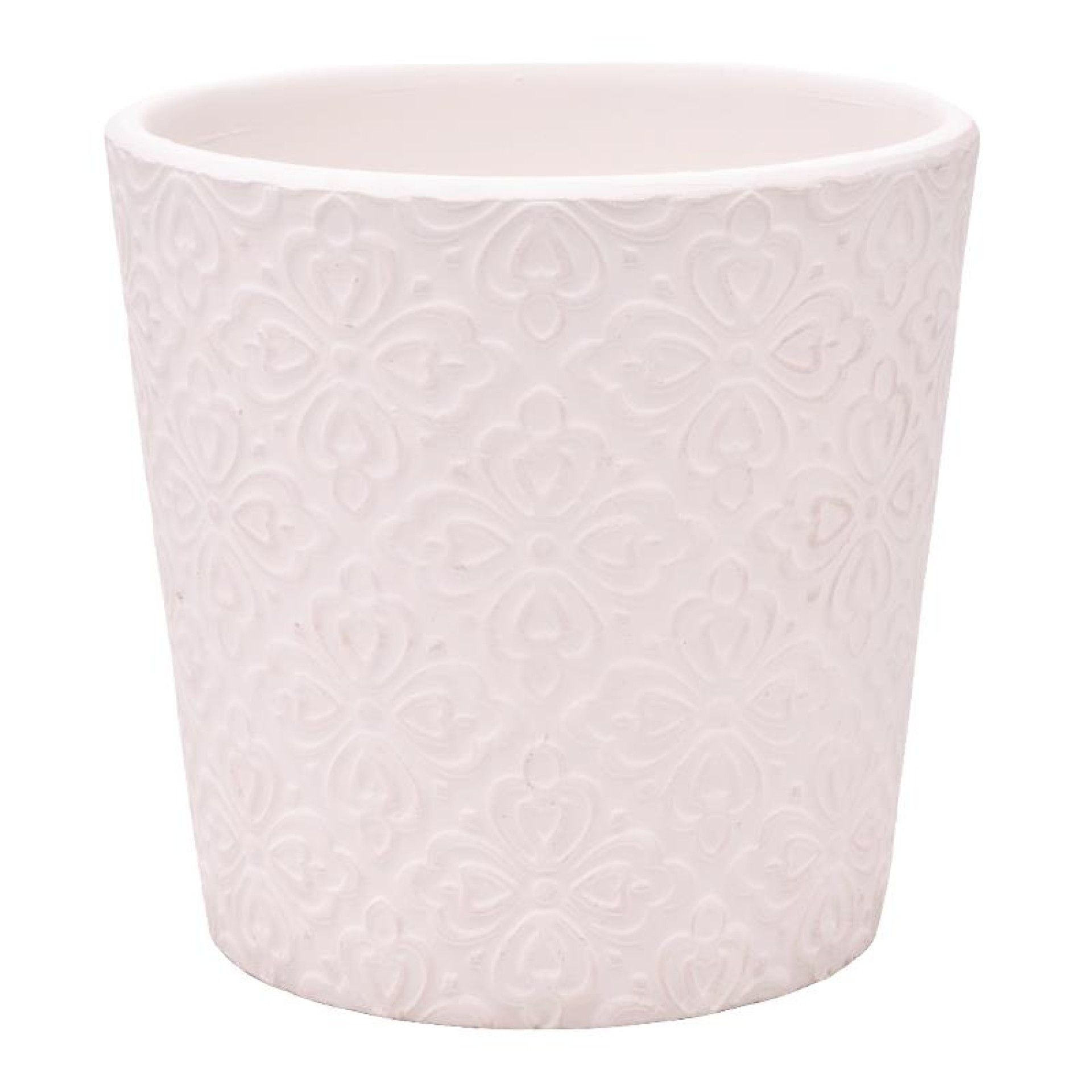 VASO CERAMICA BRANCO 25215