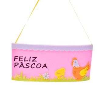 DEC PASCOA 27X13CM 1854-608 CX240
