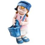 FIGURA C/PORTA VASO CERAM M0003787 FIGURA C/PORTA VASO CERAM M0003787