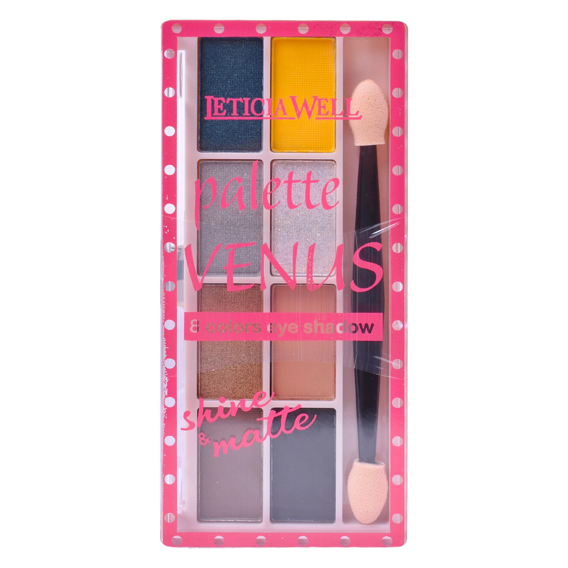PALETA SOMBRAS VENUS 8 CORES 33990 24UN
