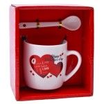 SET CANECA E COLHER 7,2X7,2 2645-109-15 CX120