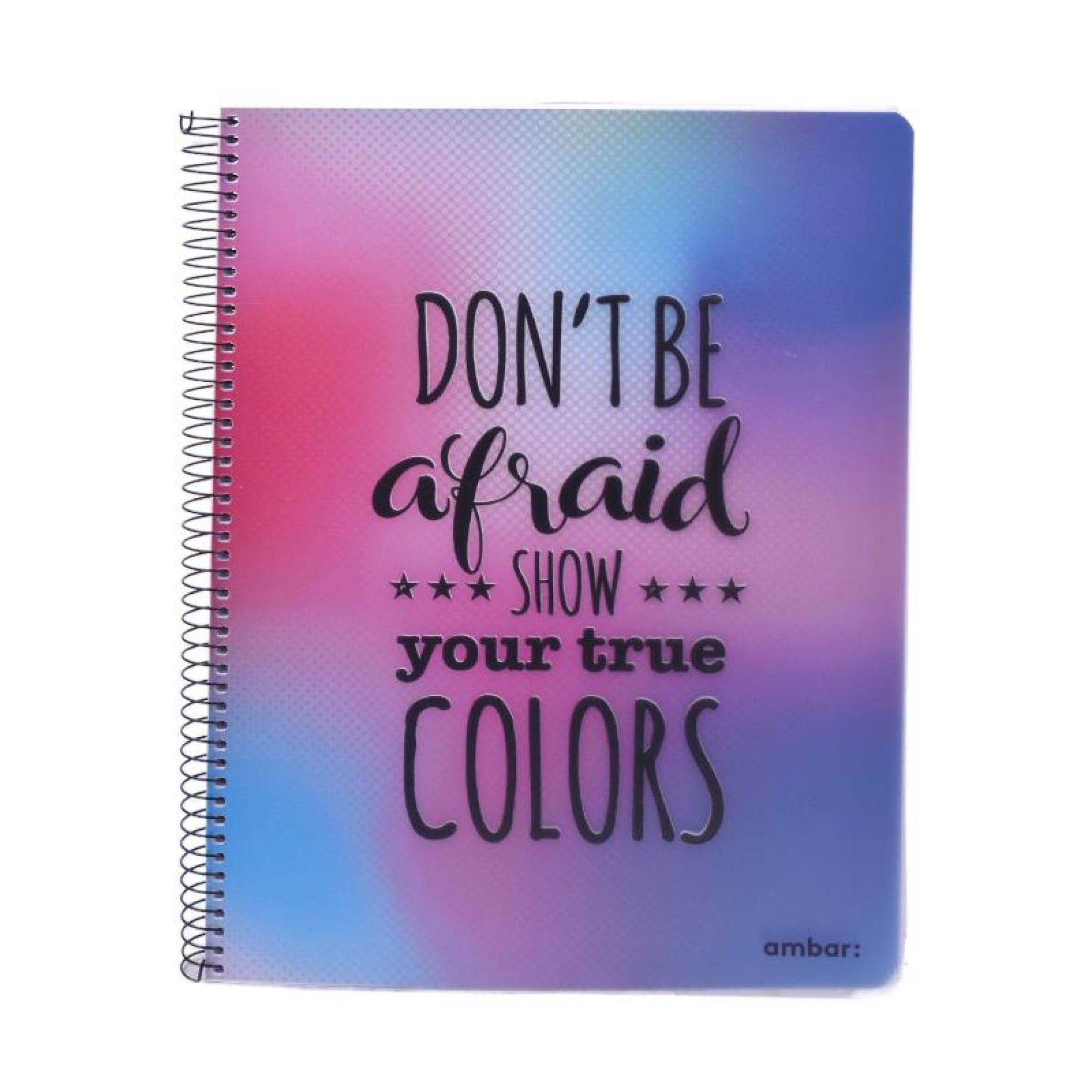 CADERNO ESPIRAL A4 PP 80F THINK COLOR P CADERNO ESPIRAL A4 PP 80F THINK COLOR P