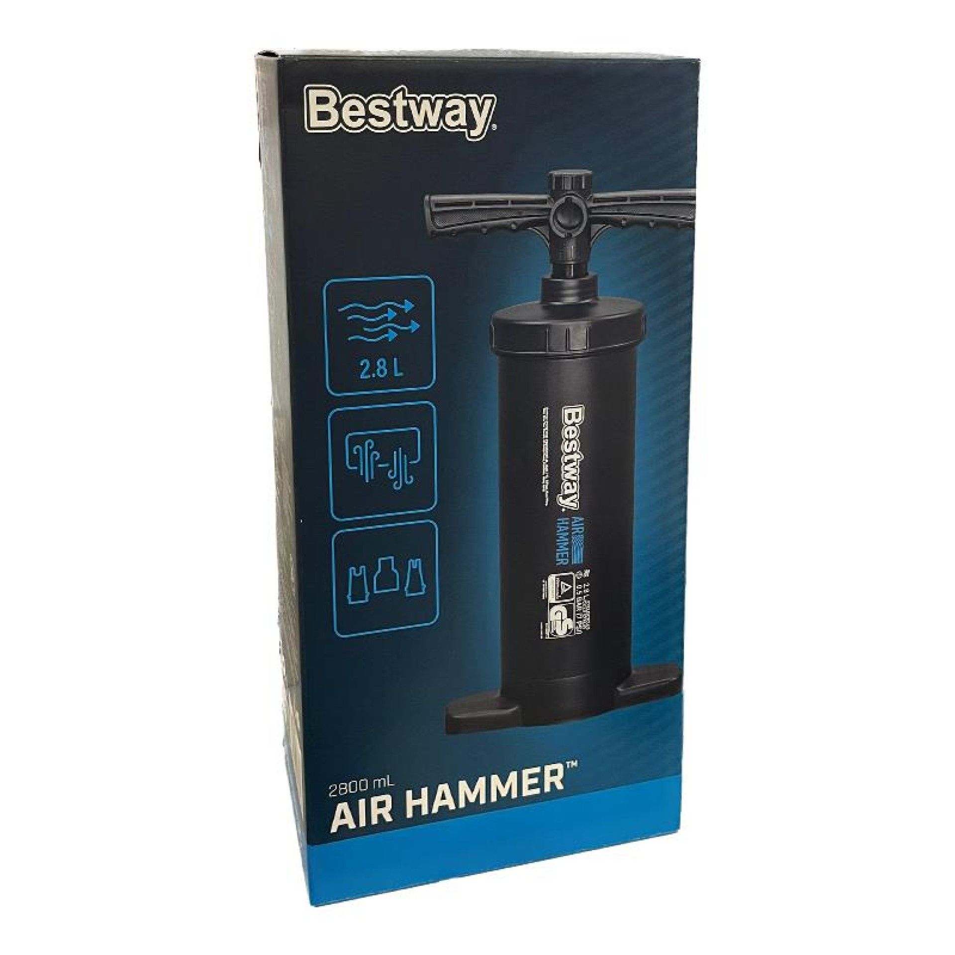 BOMBA AR BESTWAY2800ML 62086 BOMBA AR BESTWAY2800ML 62086