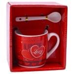 SET CANECA E COLHER 7,2X7,2 2645-109 CX120