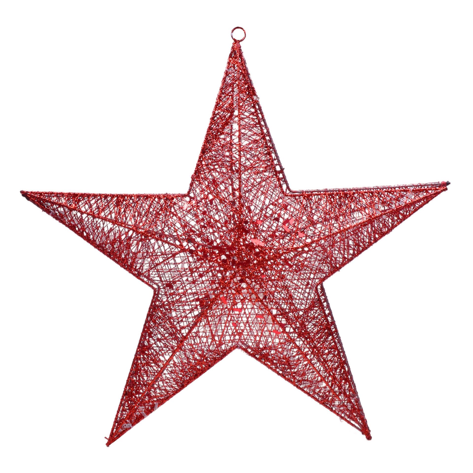 ESTRELA VRM C/LUZ 60CM 2590-100C-60 CX25 ESTRELA VRM C/LUZ 60CM 2590-100C-60 CX25