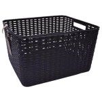 CESTO PLASTICO RATTAN N 6 28,5L 12360