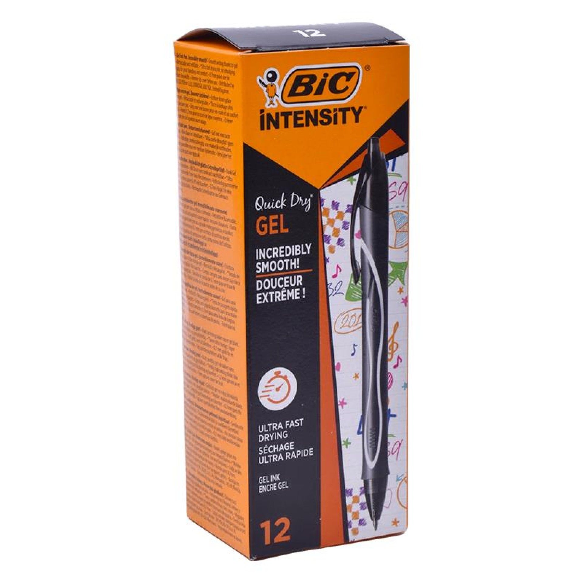 BIC CANETA GEL-OCITY PRETA CX12 BIC CANETA GEL-OCITY PRETA CX12