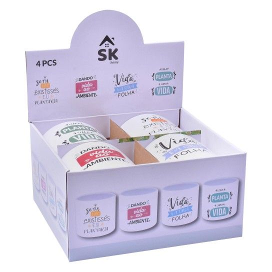 VASO CERAMICA 12X12X11CM 0307-09 CX32 VASO CERAMICA 12X12X11CM 0307-09 CX32