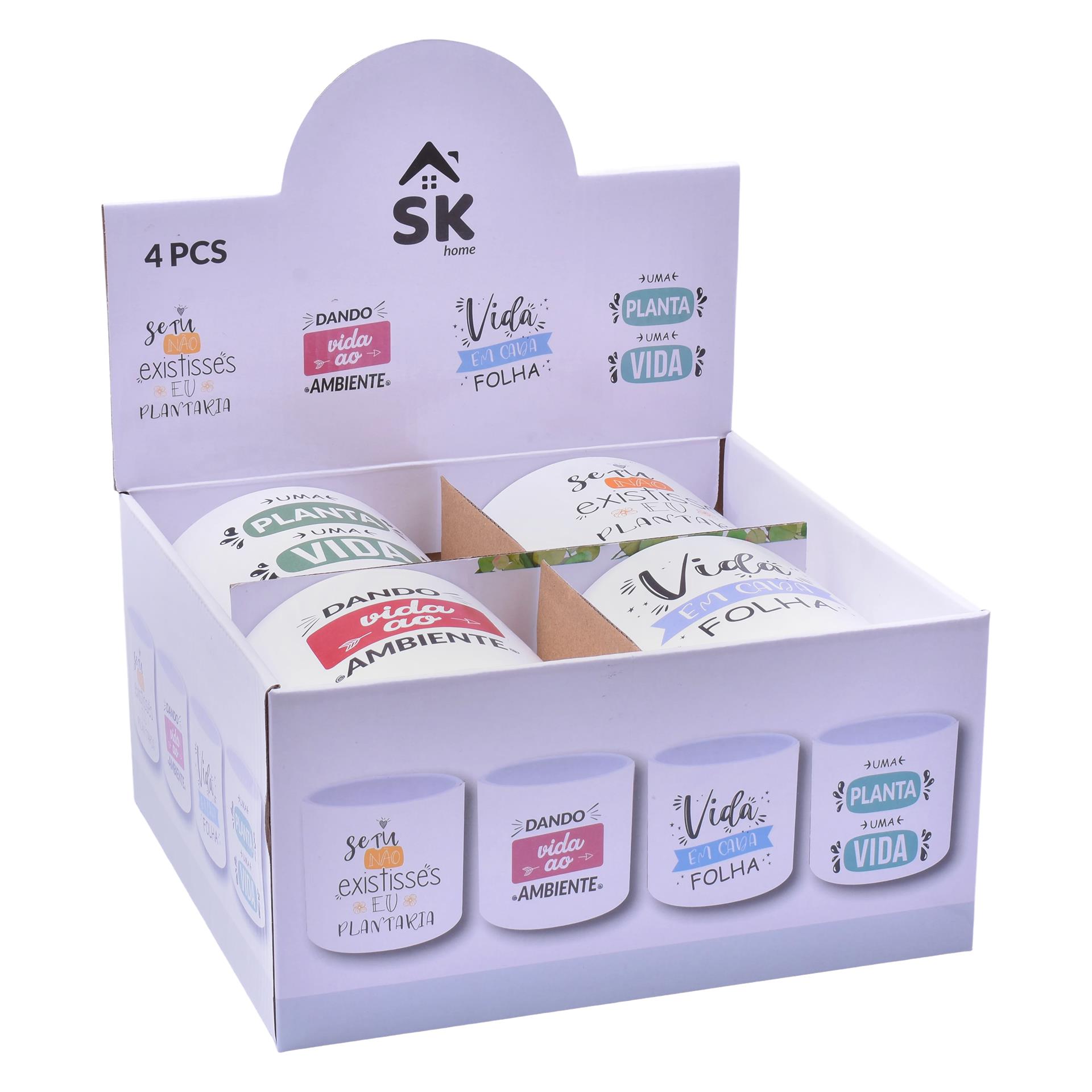 VASO CERAMICA 12X12X11CM 0307-09 CX32 VASO CERAMICA 12X12X11CM 0307-09 CX32