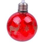 BOLA NATAL 8CM C/LUZ 2588-009 CX240 BOLA NATAL 8CM C/LUZ 2588-009 CX240