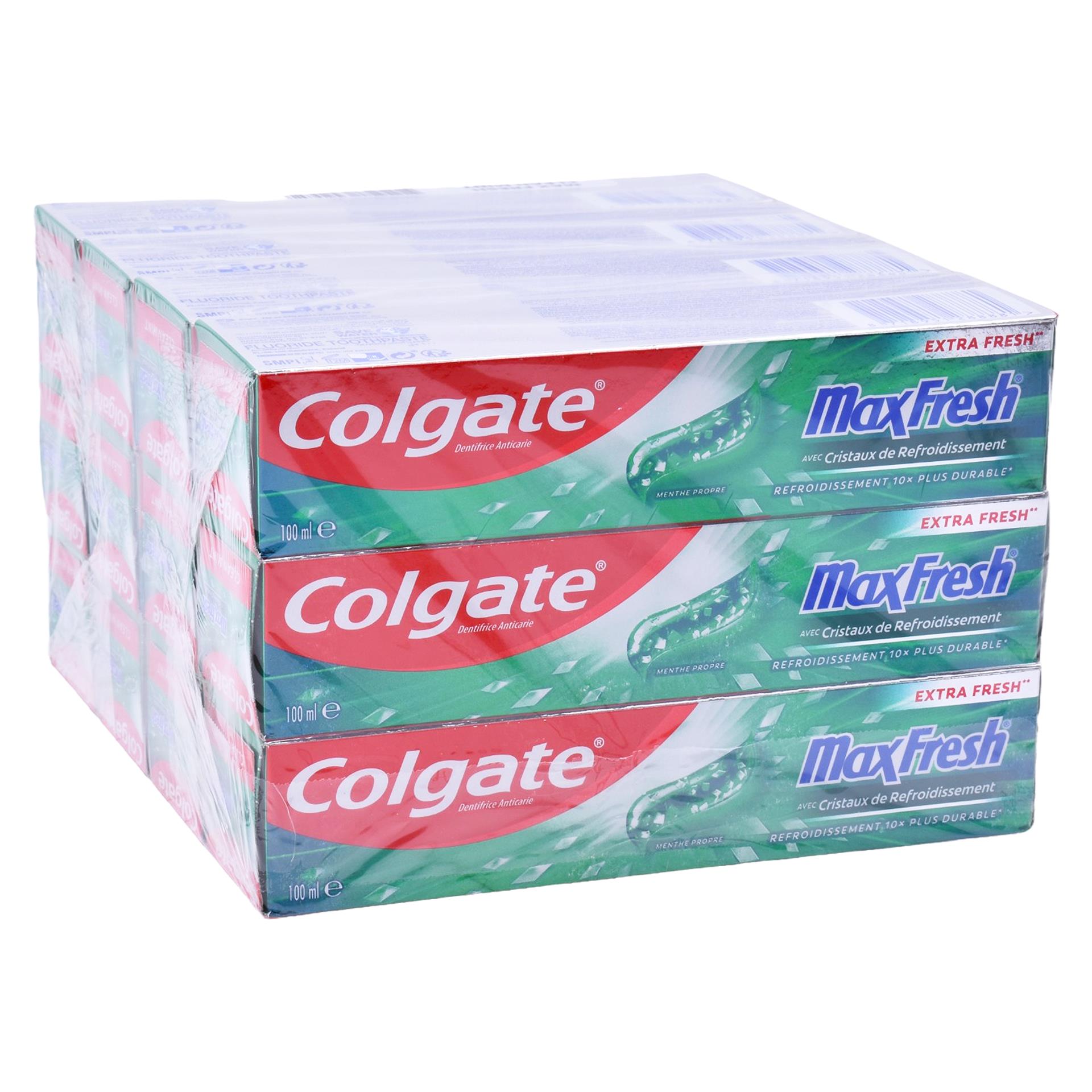 COLGATE MAXFRESH COOLMINT 100ML CX72 COLGATE MAXFRESH COOLMINT 100ML CX72