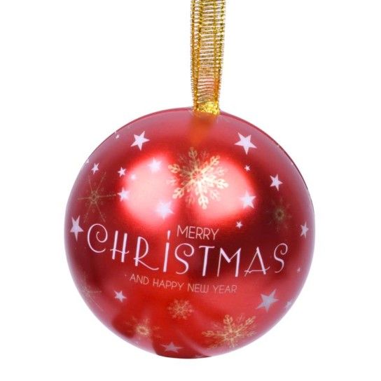 BOLA METAL NATAL 6.5CM 612-600 CX100 BOLA METAL NATAL 6.5CM 612-600 CX100