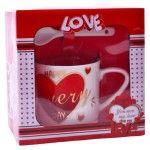 SET CANECA E COLHER 8,2X6,8 2645-108-04 CX96