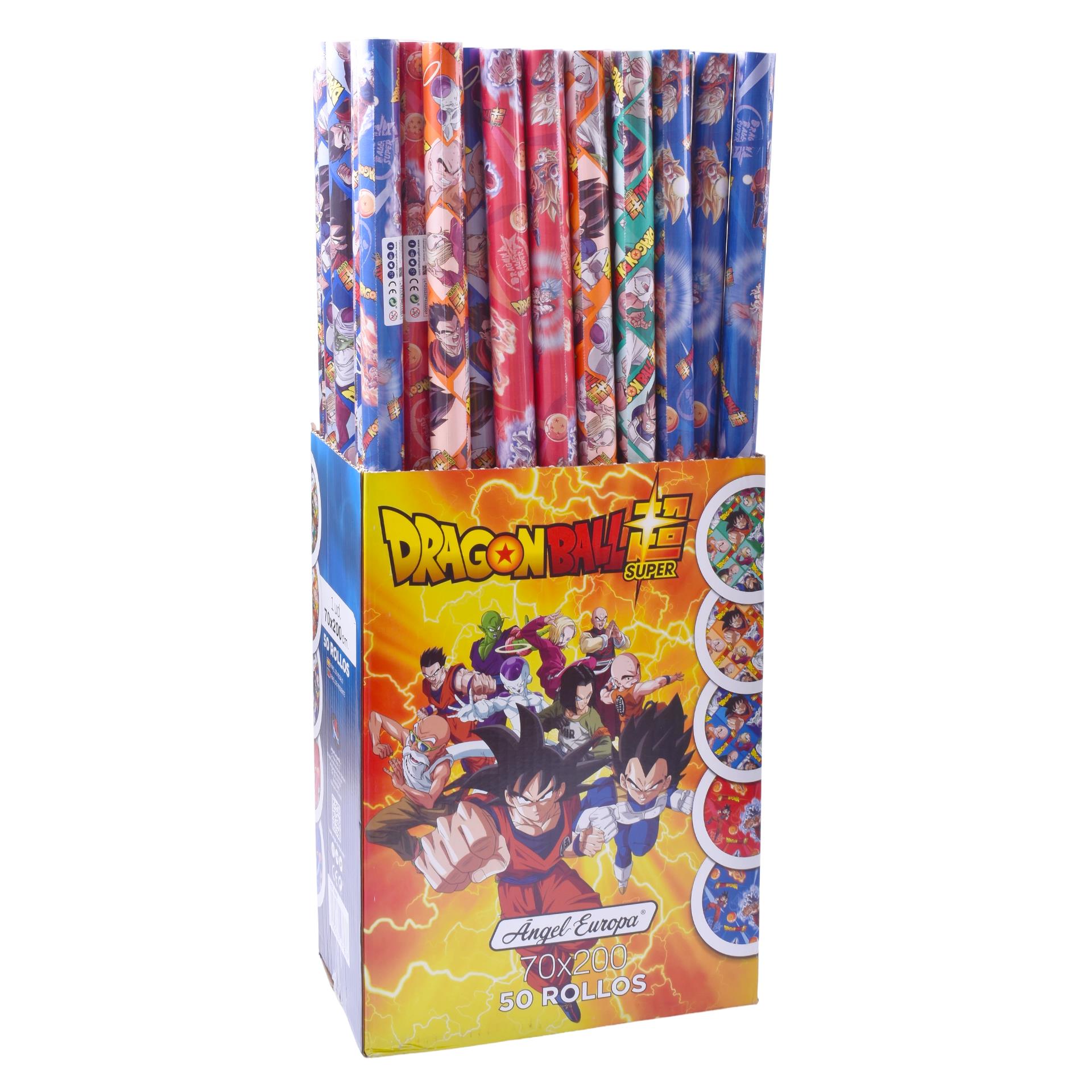 PAPEL EMBRULHO DRAGON BALL 70200CM PAPEL EMBRULHO DRAGON BALL 70200CM