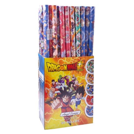 PAPEL EMBRULHO DRAGON BALL 70200CM PAPEL EMBRULHO DRAGON BALL 70200CM