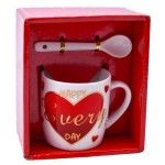 SET CANECA E COLHER 7,2X7,2 2645-109-09 CX120