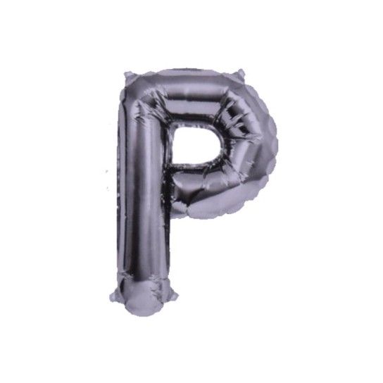 BALAO POLIAMIDA LETRA P 41CM BALAO POLIAMIDA LETRA P 41CM