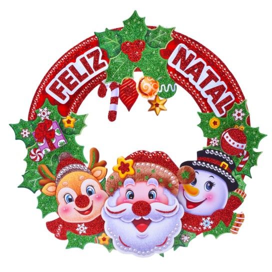 PINGENTE FELIZ NATAL 1878-007-P CX396