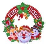 PINGENTE FELIZ NATAL 1878-007-P CX396