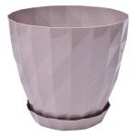 VASO C/PRATO13,5X13,5X12CM KRT2 510-20 CX6 VASO C/PRATO13,5X13,5X12CM KRT2 510-20 CX6
