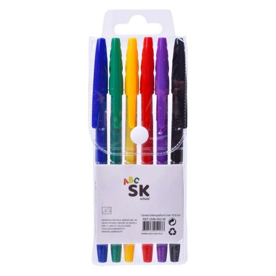 CANETA ESF 6UN 15,8CM 2556-052-06 CX288 CANETA ESF 6UN 15,8CM 2556-052-06 CX288
