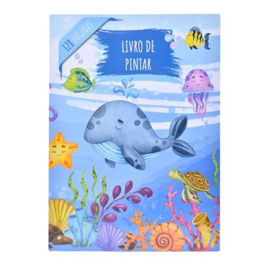LIVRO PINTAR 20X27CM 128PG CX36 LIVRO PINTAR 20X27CM 128PG CX36