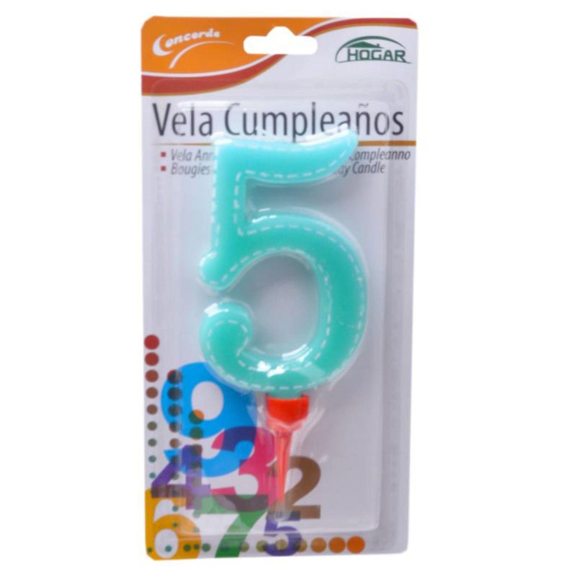VELA ANIVERSARIO NUMERO CL14S038 VELA ANIVERSARIO NUMERO CL14S038