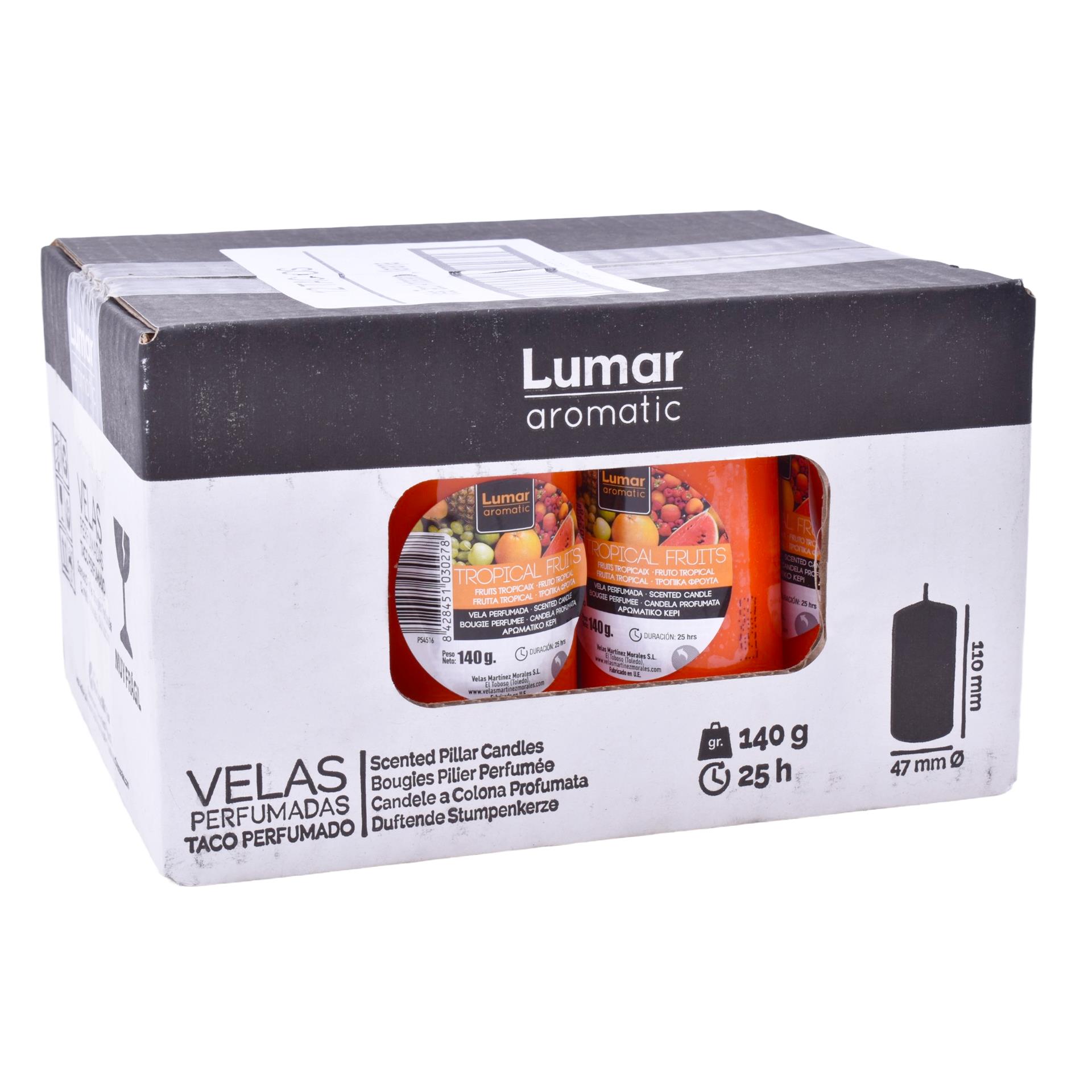 VELA CILINDRICA ANTI-TABACO LRJ CX12 VELA CILINDRICA ANTI-TABACO LRJ CX12