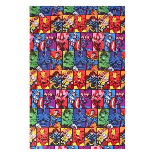 PAPEL EMBRULHO MARVEL 70200CM CX60 PAPEL EMBRULHO MARVEL 70200CM CX60