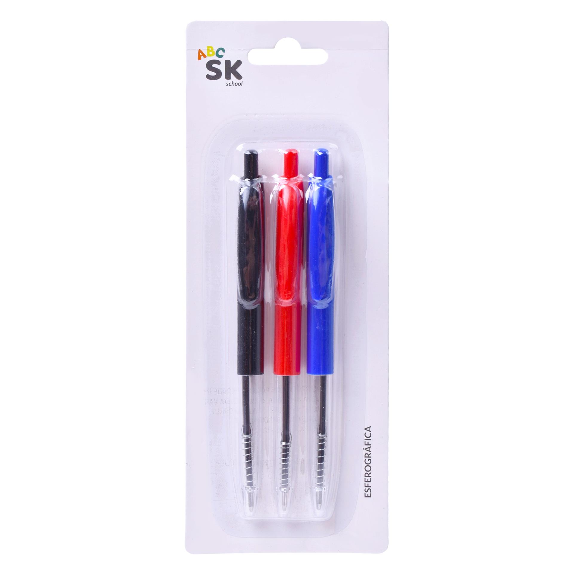 CANETA ESF 3UN 14,3CM 2556-006-03 CX288