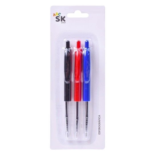 CANETA ESF 3UN 14,3CM 2556-006-03 CX288