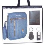 BOLSA + 2 PORTA CHAVES + CARTEIRA