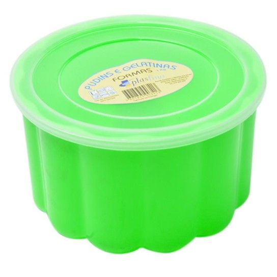 PLASTICO FORMA PUDIM 1KG PLASTICO FORMA PUDIM 1KG