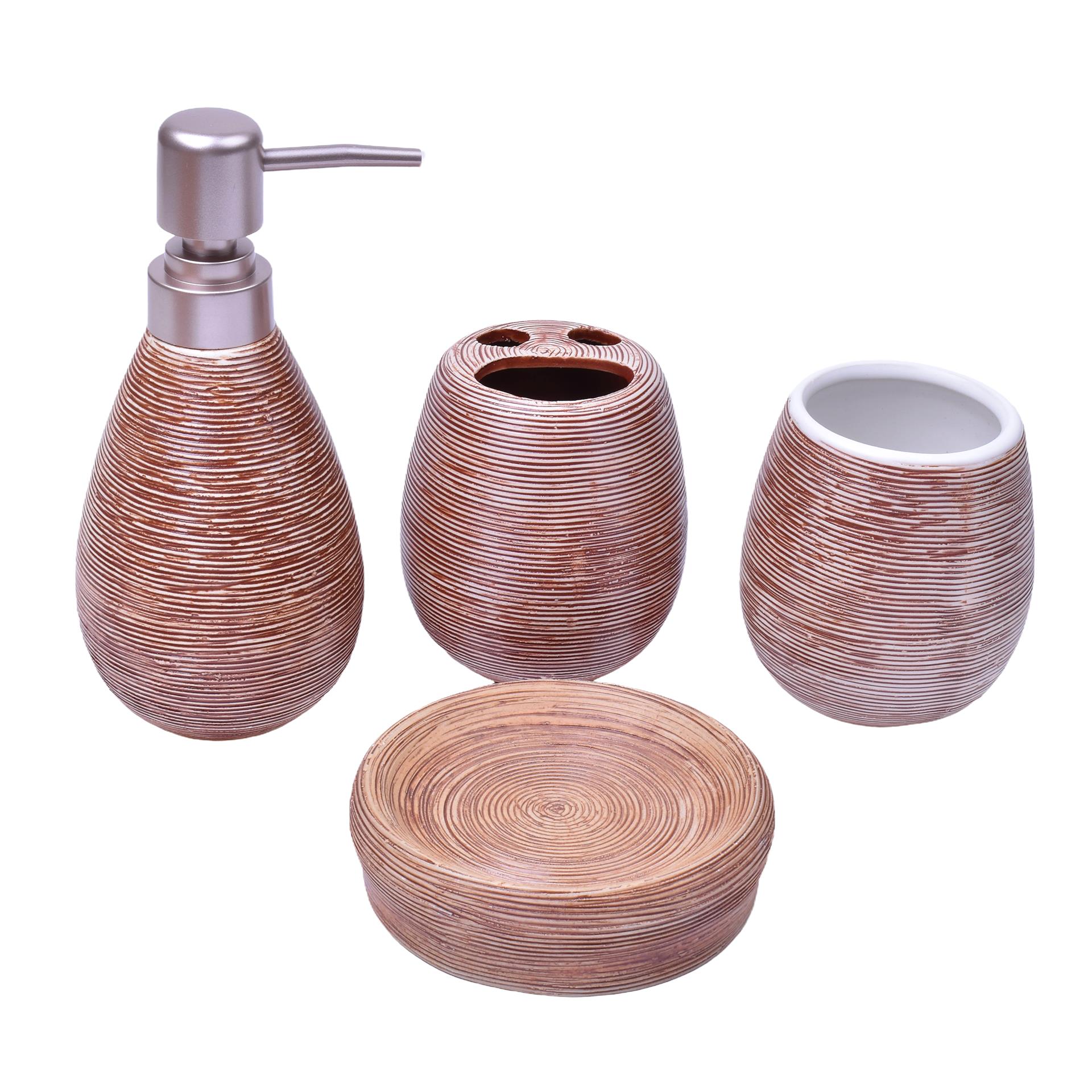 CONJ BANHO 4 PCS 1207-004 CX24