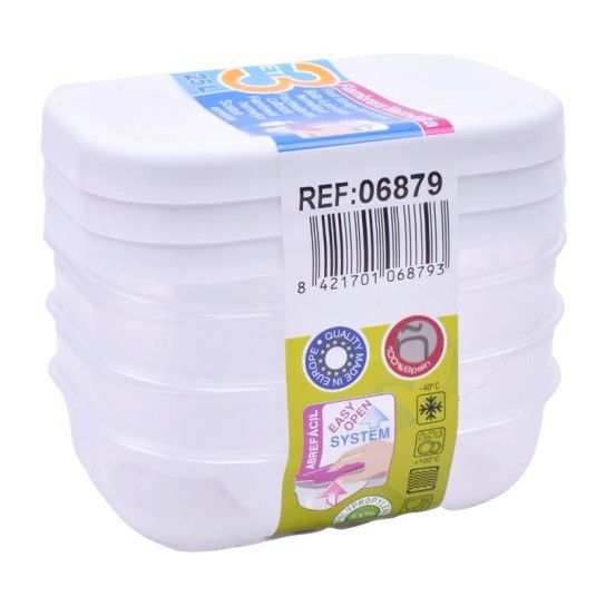 CAIXA CONJ. 3 0.25L 06879 CAIXA CONJ. 3 0.25L 06879