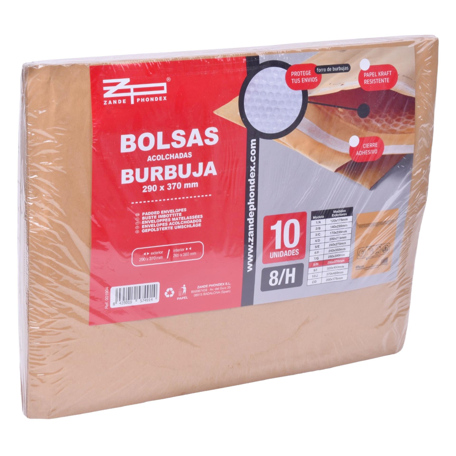 ENVELOPE ALMOFAD. 270X360MM 001904 CONTEM 10 20% ENVELOPE ALMOFAD. 270X360MM 001904 CONTEM 10 20%