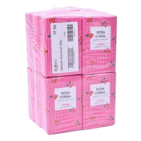 SABONETE ROSA CORAL 100GR SABONETE ROSA CORAL 100GR
