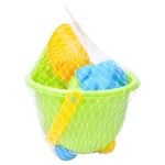BALDE PRAIA C/ACESS 14CM 357A CX72
