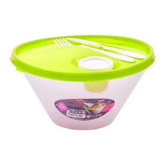 CAIXA PLASTICO RED C TAMPA. 2 L 17575