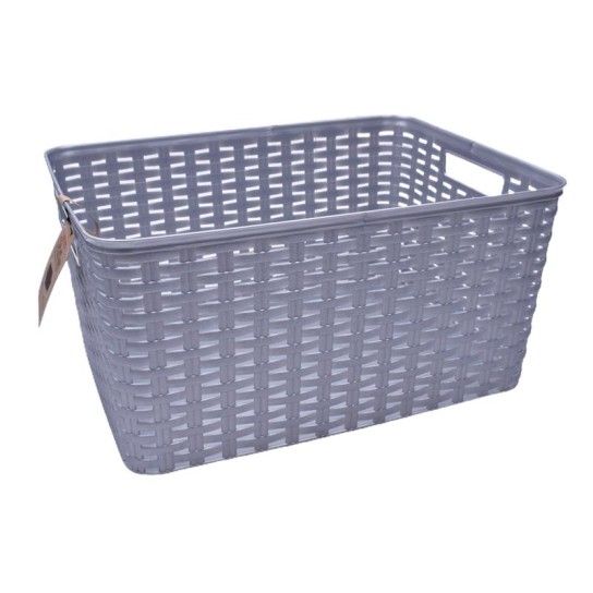 CESTO RATTAN PLASTICO Nº 3 10L 12222 CESTO RATTAN PLASTICO Nº 3 10L 12222
