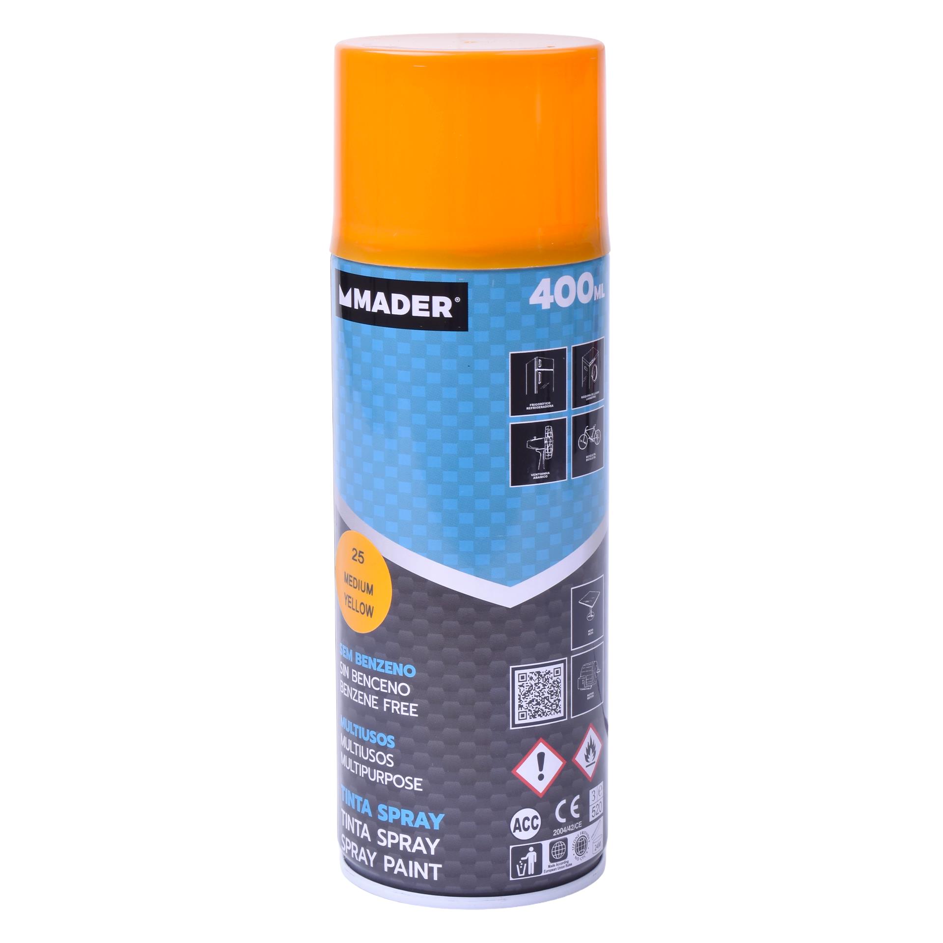 TINTAS SPRAY AMARELO 25 TINTAS SPRAY AMARELO 25